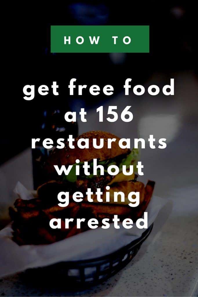 Get Free Food at Restaurants