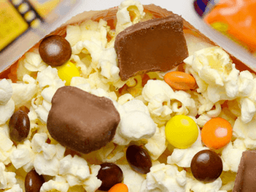 movie theater popcorn and candy combinations