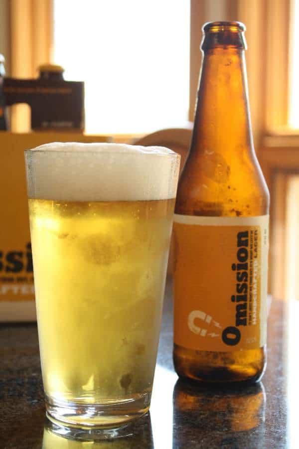 omission wheat free beer