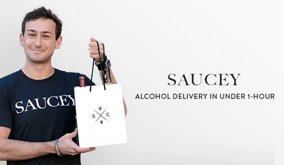 Saucey Alcohol Delivery