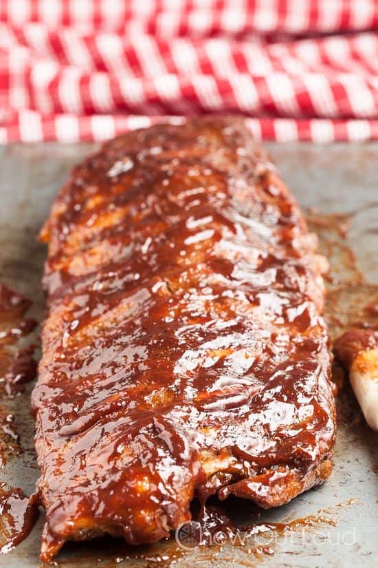 baked barbecue ribs