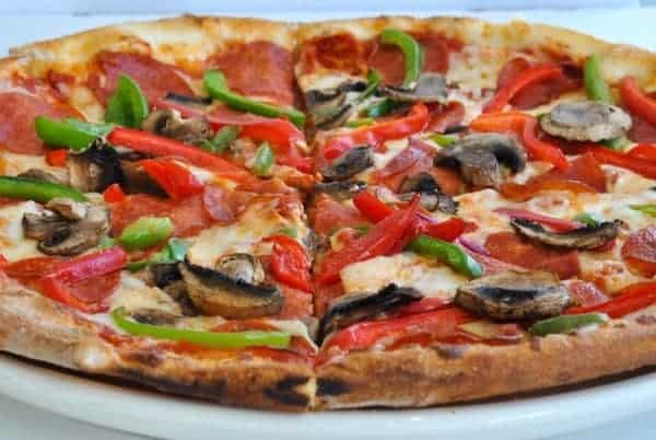 best gluten free pizza chain menus