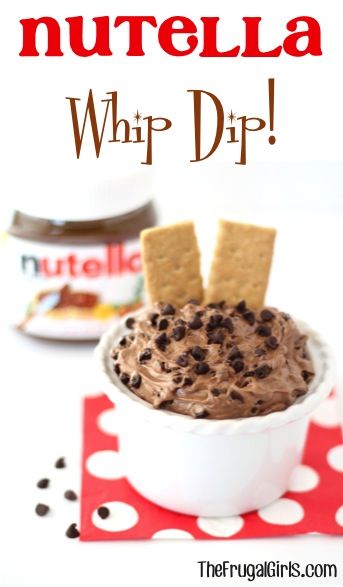 nutella whip dip