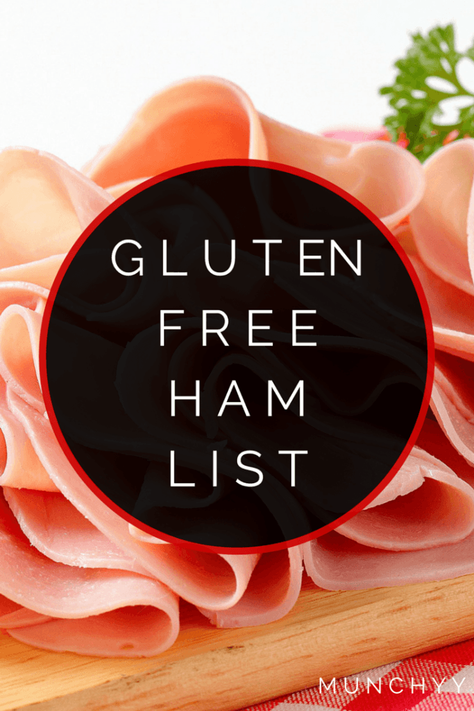 Gluten Free Ham Listing