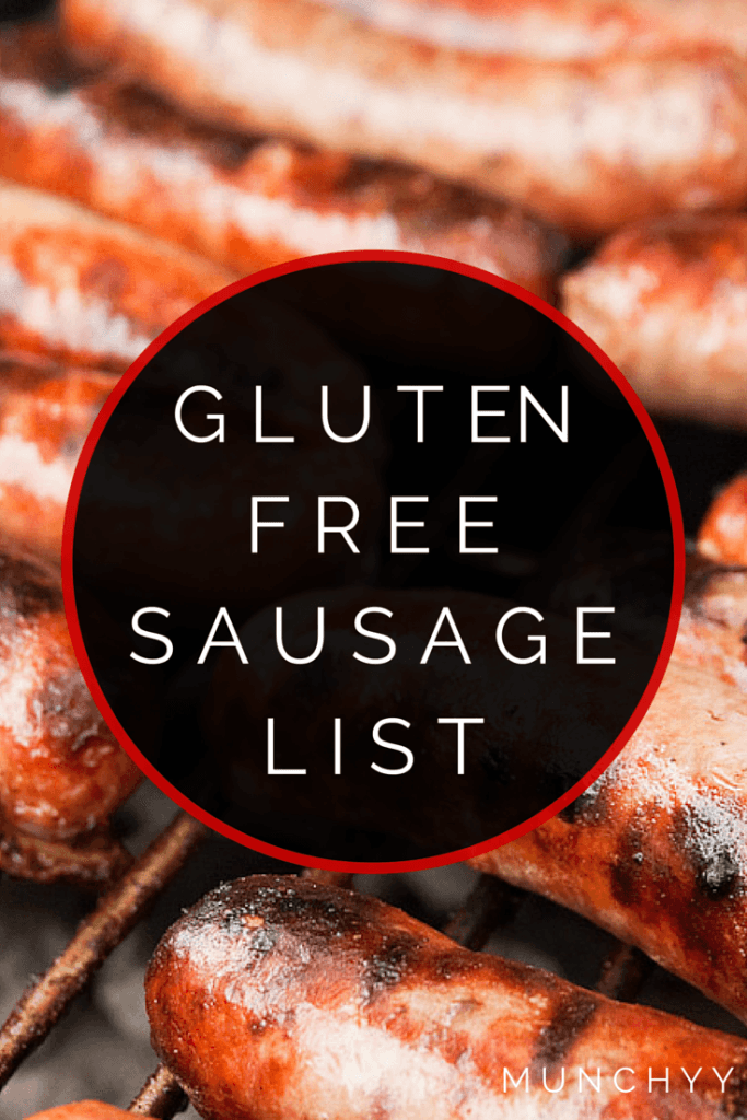 Gluten Free Sausage Listing