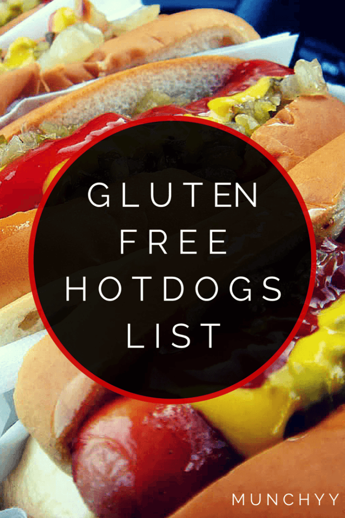 Gluten Free Hot Dog Listing
