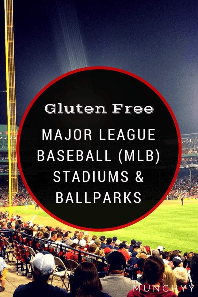 Gluten Free Baseball Stadiums (MLB)