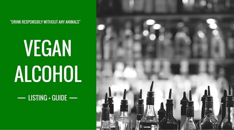 Vegan Alcohol Guide and Listing