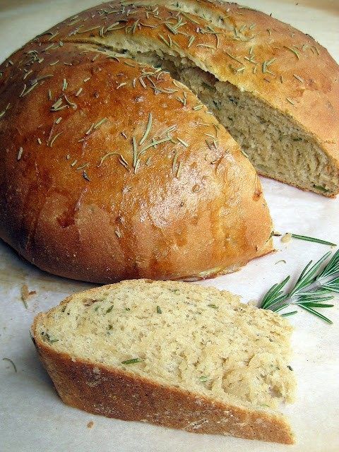 Rosemary Olive Oil Crock Pot Bread Gluten Free
