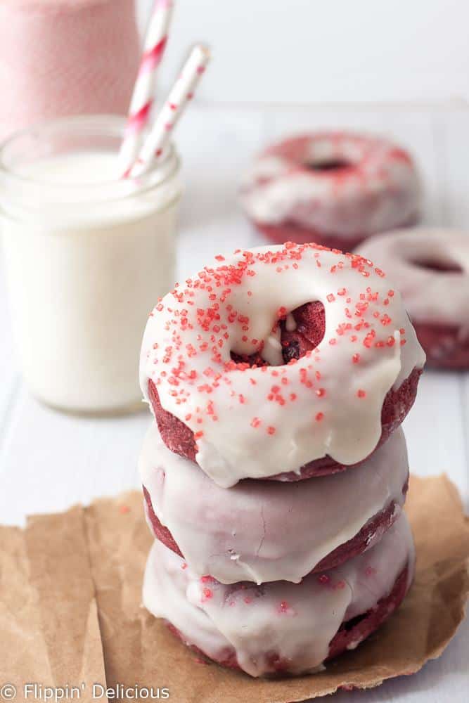 Dairy Free Gluten Free Red Velvet Donut Recipe