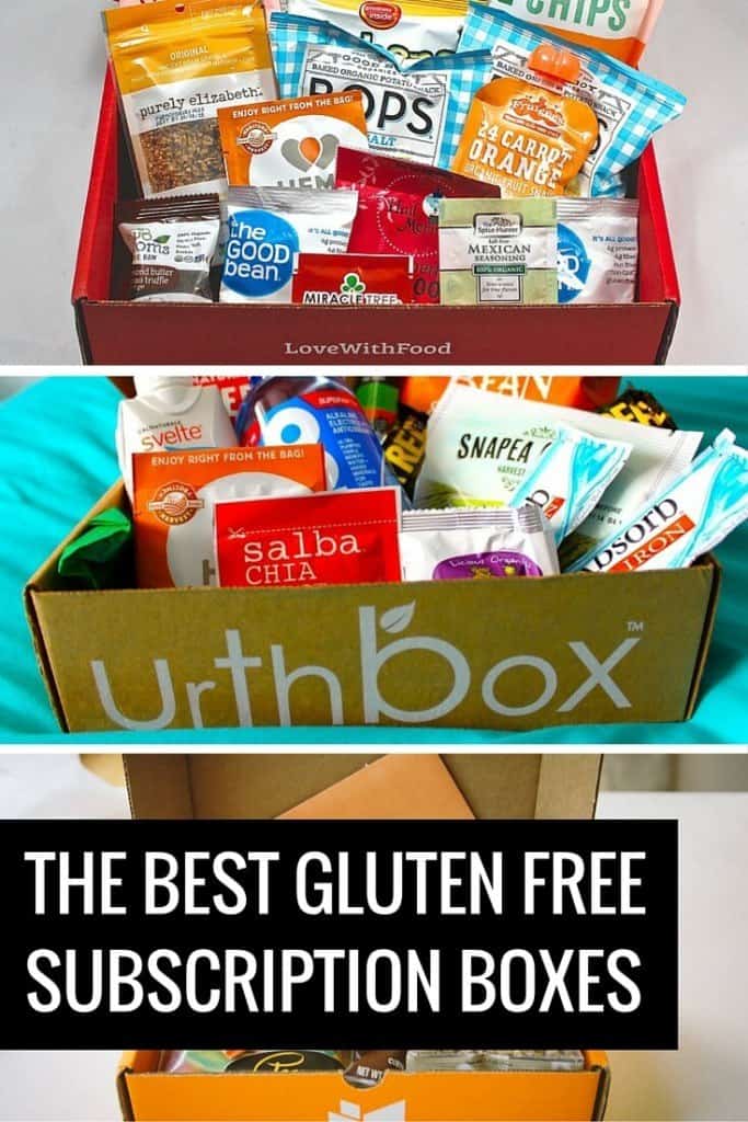 Best Monthly Gluten Free Subscription Boxes