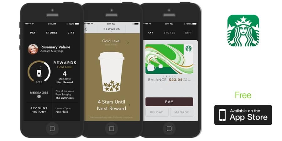 Starbucks Rewards App