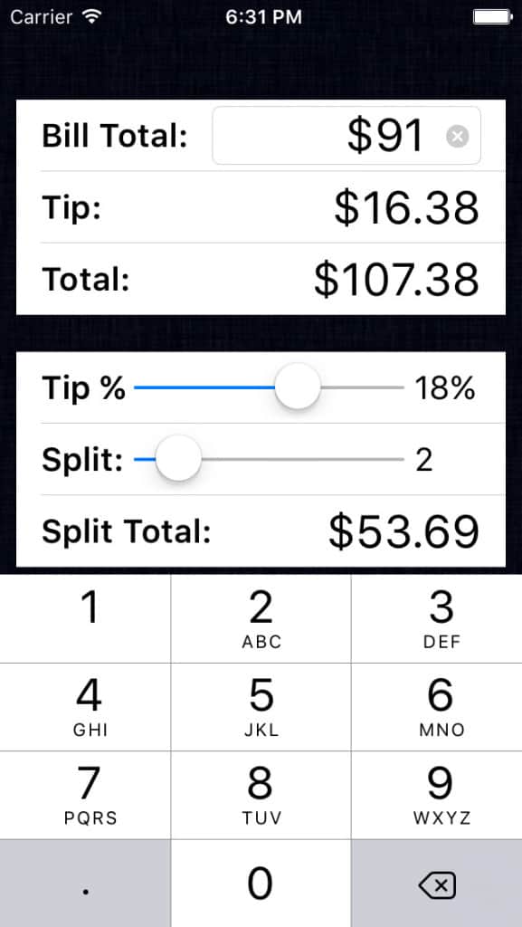 Tip Calculator App