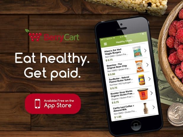 BerryCart Healthy Grocery Rebate App