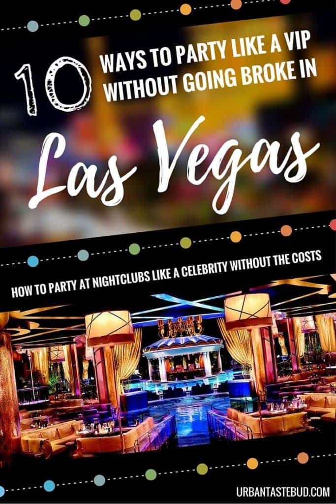 How to Save Money at Nightclubs in Las Vegas