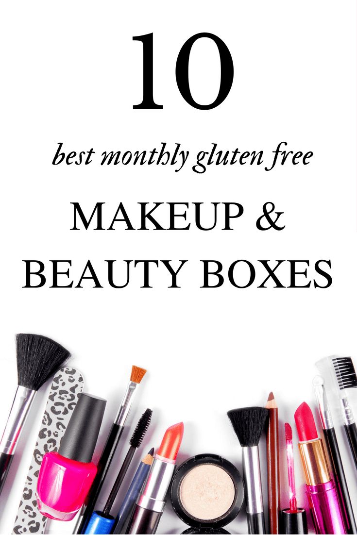 Best Monthly Gluten Free Makeup and Beauty Boxes