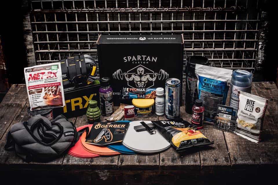 Spartan Carton Monthly Fitness Subscription Box