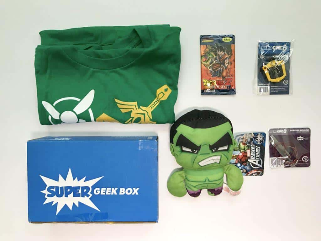 Super Geek Box Review and Unboxing