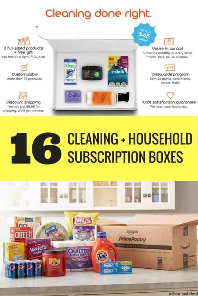 Best Cleaning and Household Subscription Boxes