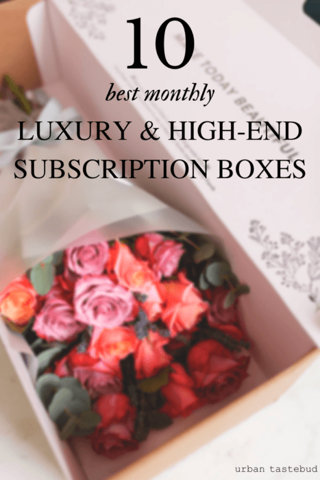 10 Best High-End and Luxury Subscription Boxes