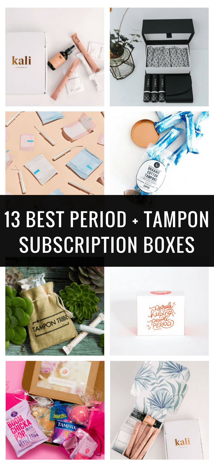 LOLA Tampon Subscription Boxes