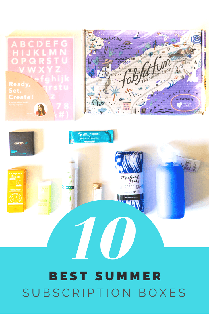 Best Summer Subscription Boxes