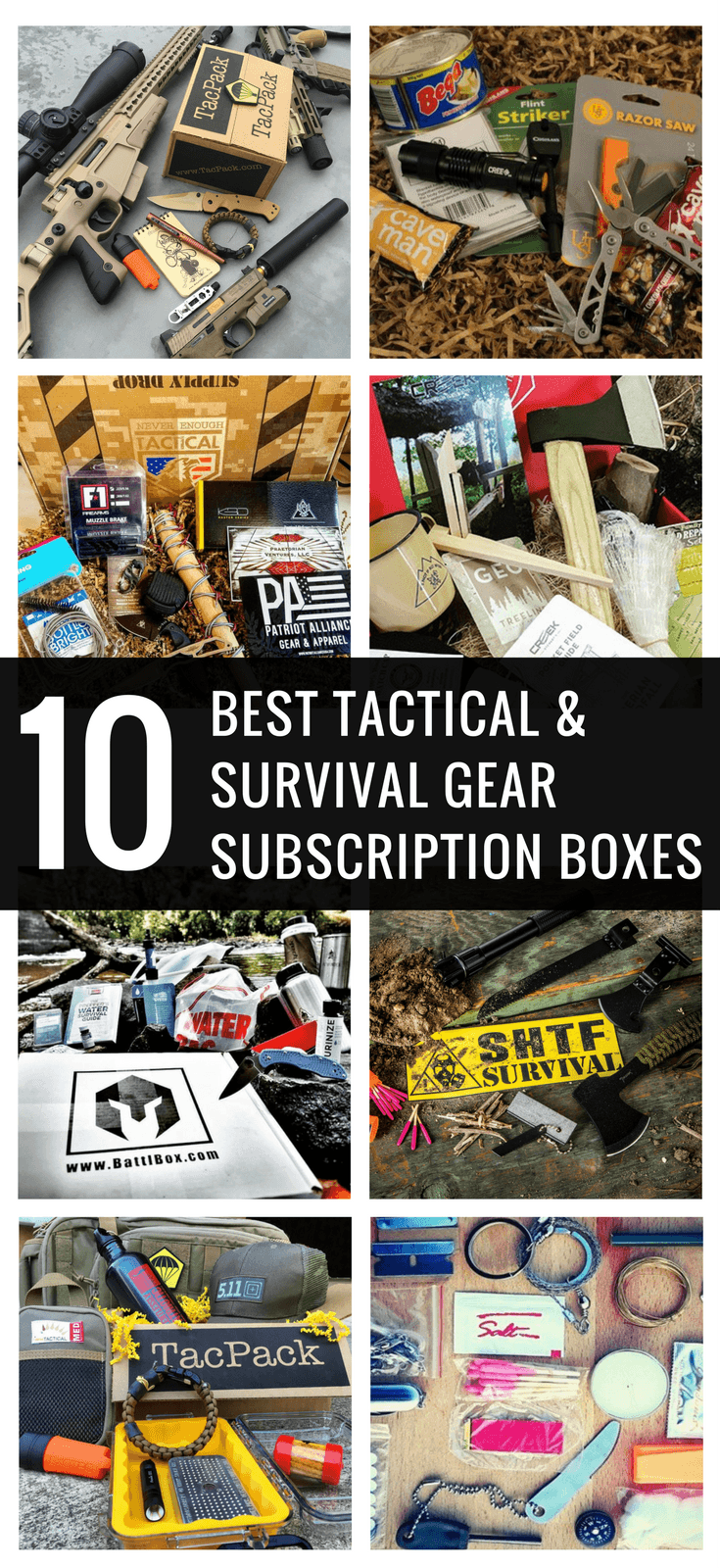 Best Tactical and Survival Gear Subscription Boxes