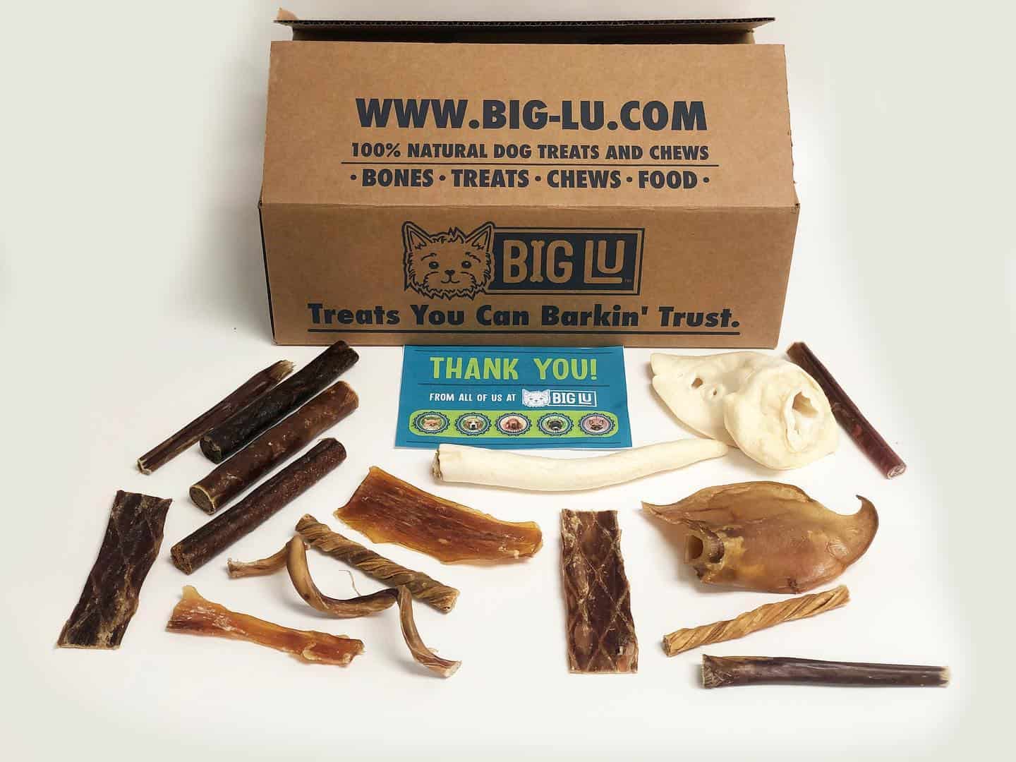 Big Lu Barkin Club Bully Stick Subscription Box