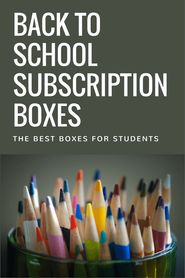 Best Subscription Boxes for Students Going Back to School