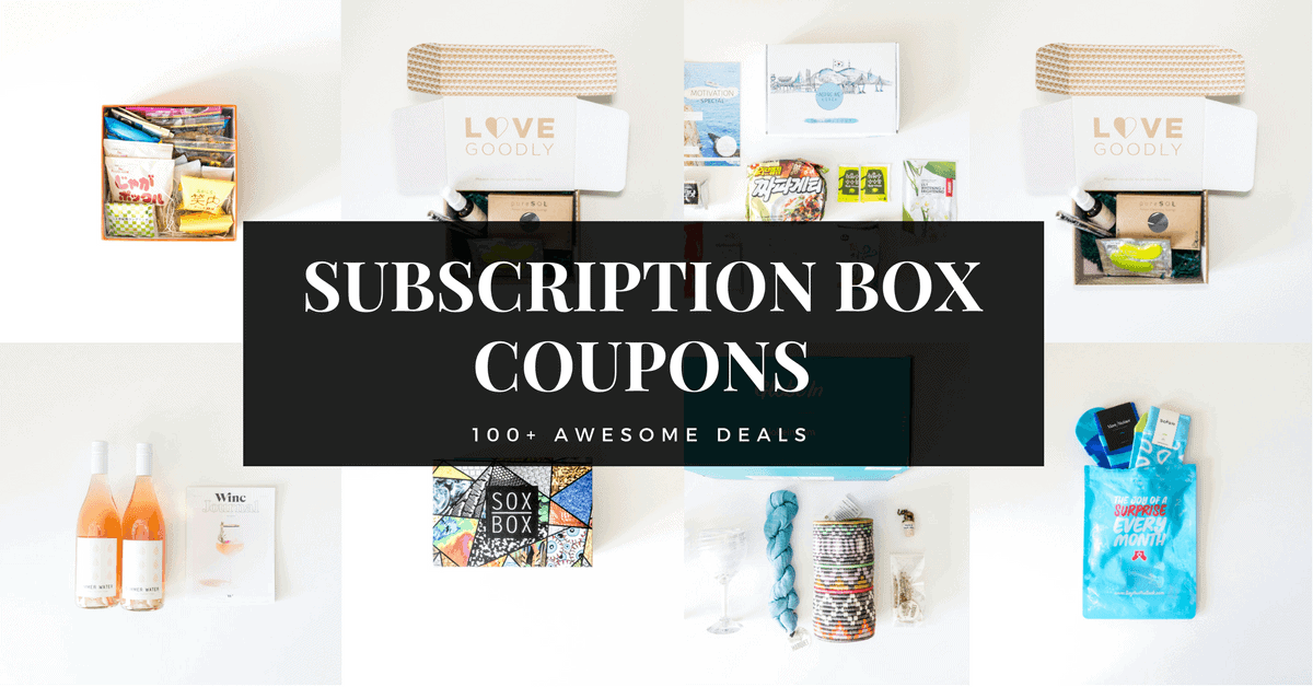 Subscription Box Coupons