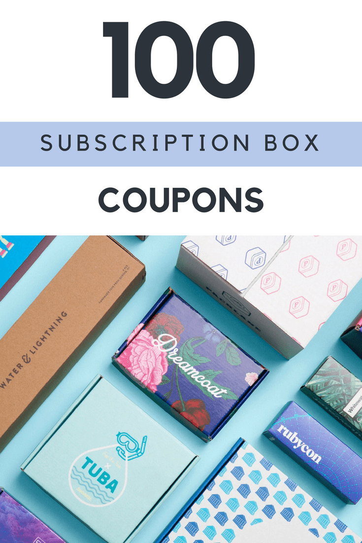Subscription Box Discounts and Coupons