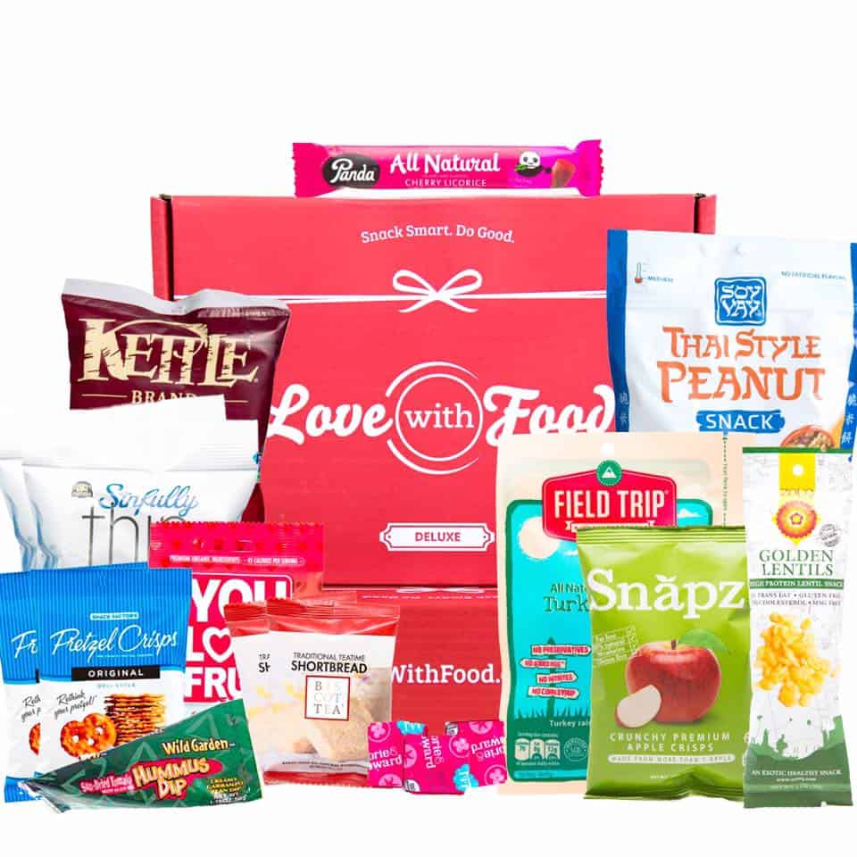 Love With Food Deluxe Snack Box