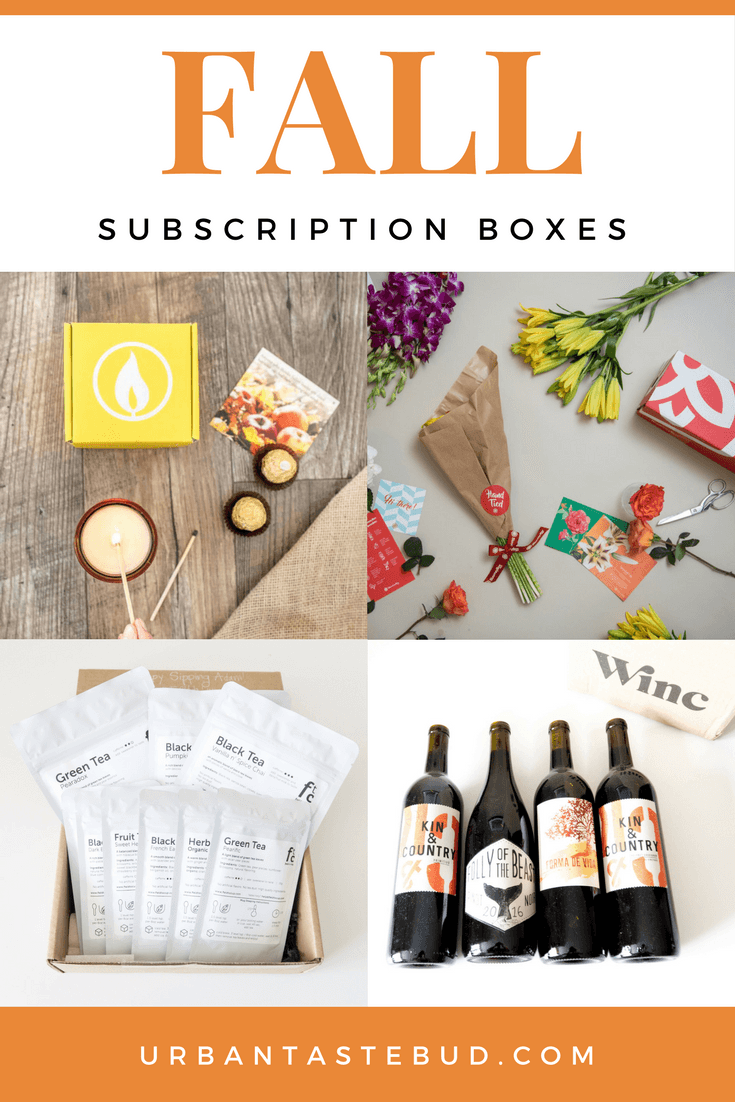 Best Fall Subscription Boxes