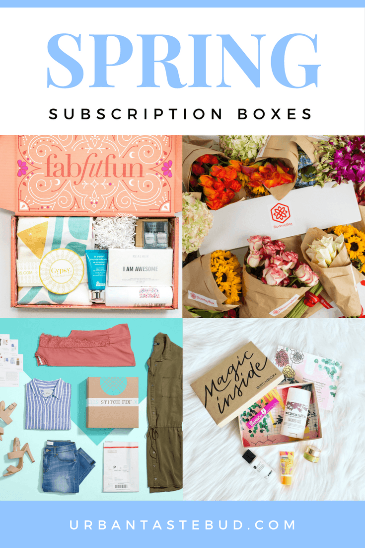 Best Spring Subscription Boxes