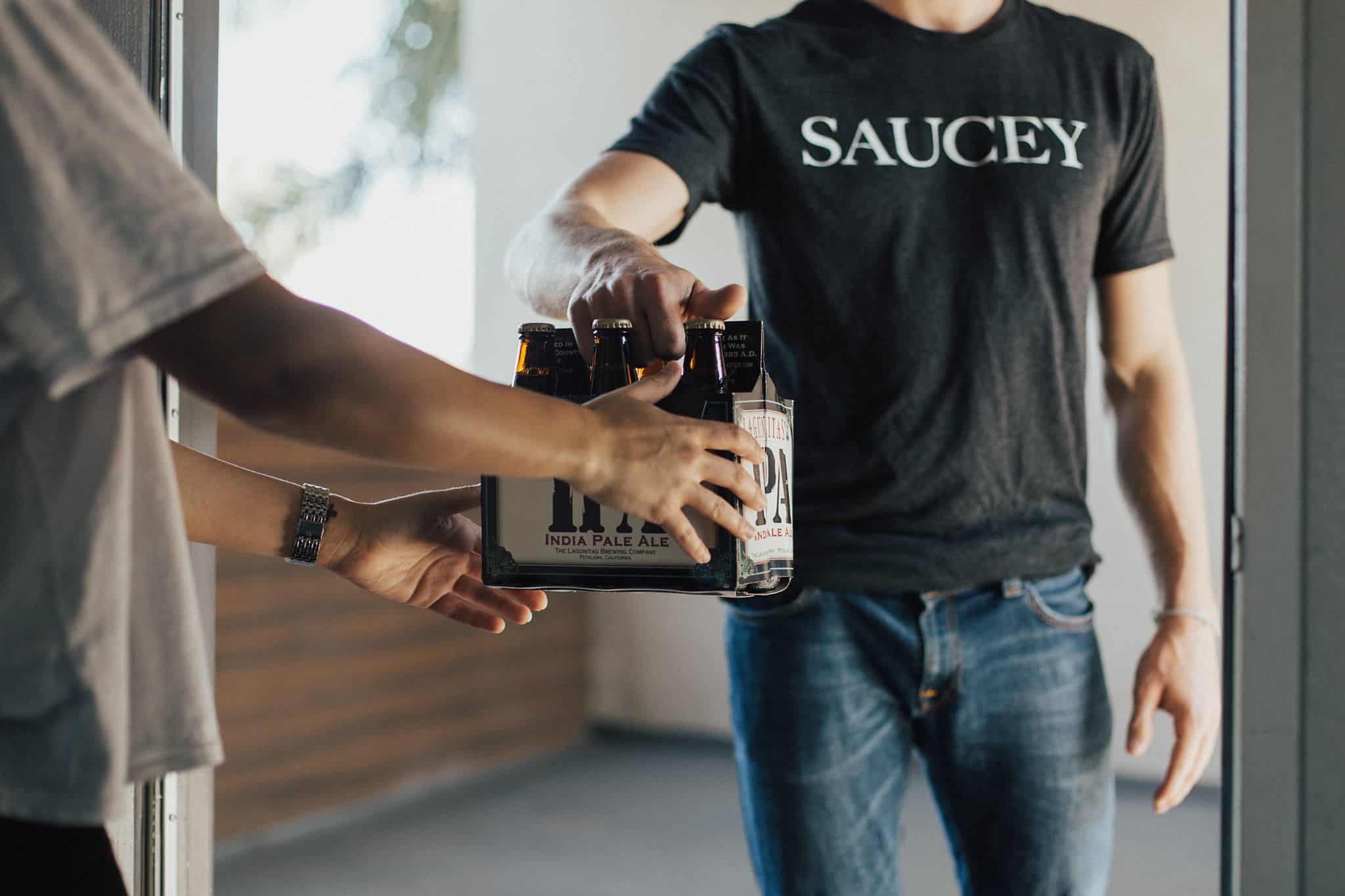 Saucey Alcohol Delivery App