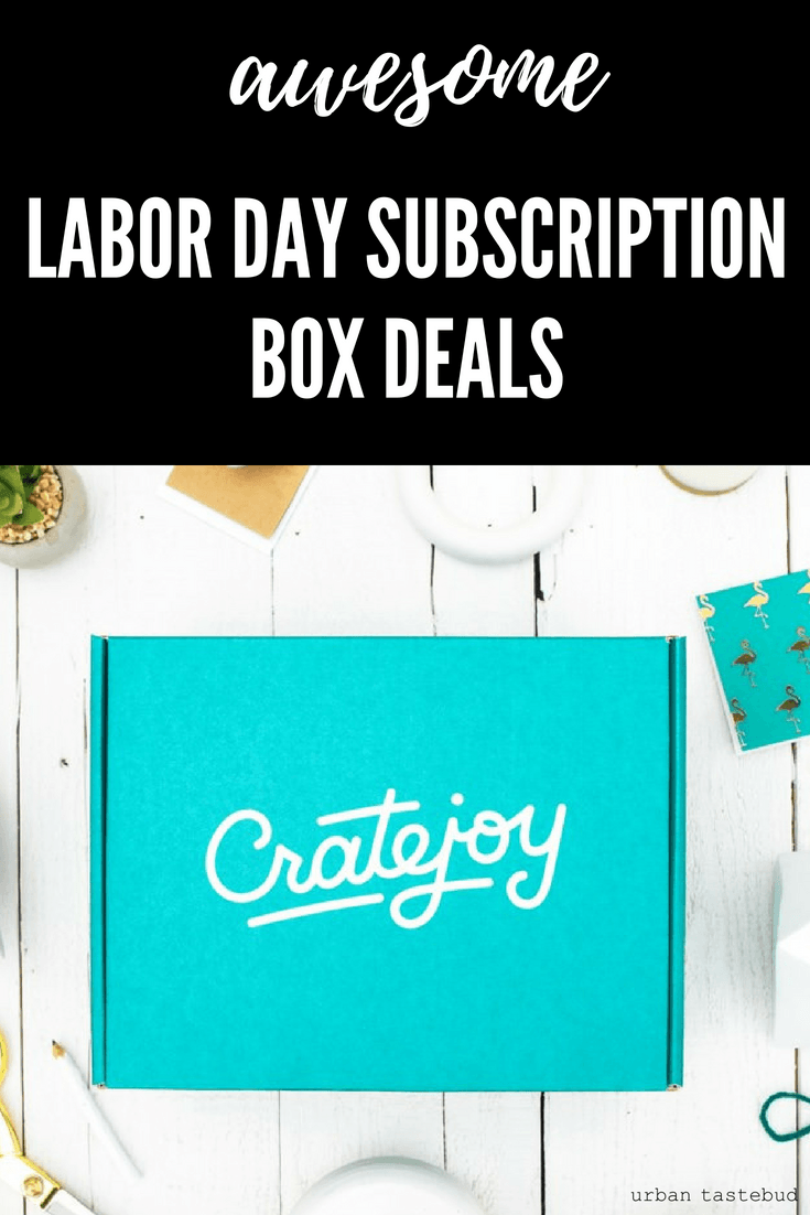 Labor Day Subscription Box Deals