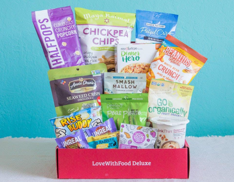 Love with Food Monthly Snack Subscription Box