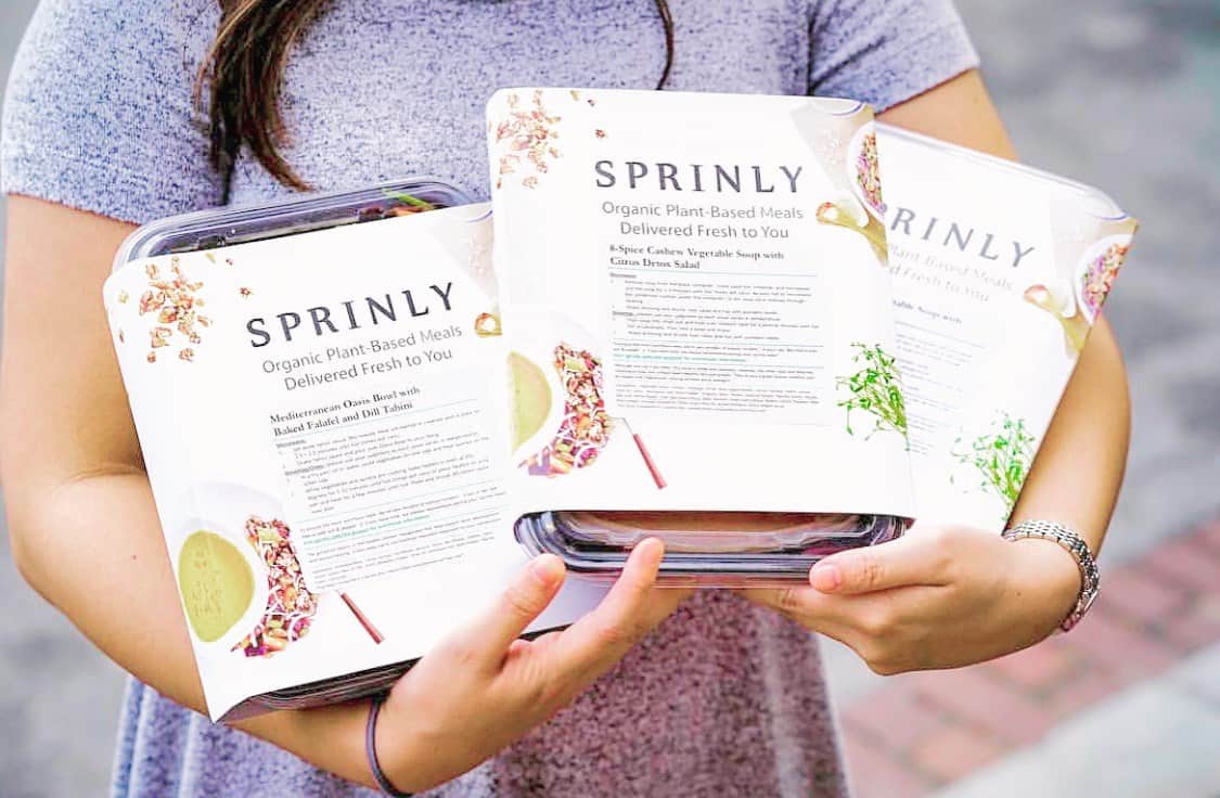 Sprinly Plant Based Meal Kits for One