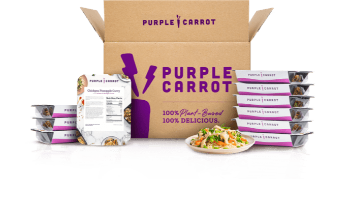 Purple Carrot Gluten Free Plant Based Meal Delivery