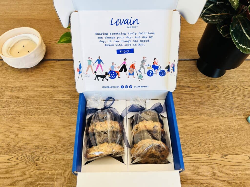 Levain Bakery Shipping Packaging